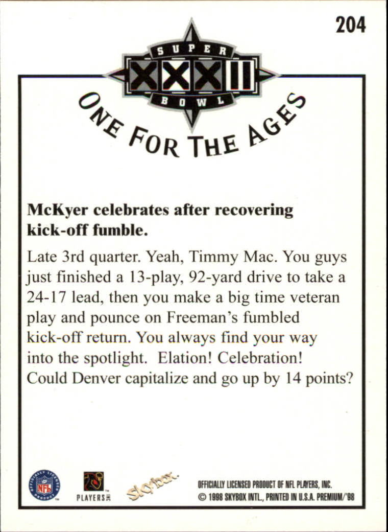 1998 SkyBox Premium Football Card Pick - Picture 405 of 426