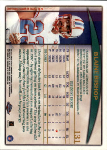 B1098- 1998 Topps Chrome FB Card #s 1-165 +Inserts -You Pick- 15+ FREE US SHIP