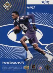 1998 UD Choice Starquest/Rookquest Blue Football Card Pick - Picture 11 of 50
