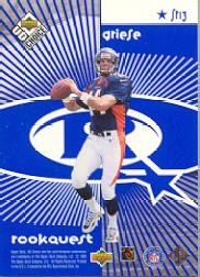 1998 UD Choice Starquest/Rookquest Blue Football Card Pick - Picture 20 of 50