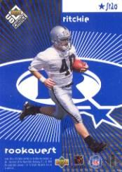 1998 UD Choice Starquest/Rookquest Blue Football Card Pick - Picture 32 of 50