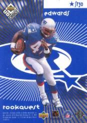 1998 UD Choice Starquest/Rookquest Blue Football Card Pick - Picture 50 of 50