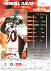 1999 Collector's Edge Fury Football Card Pick - Picture 62 of 364