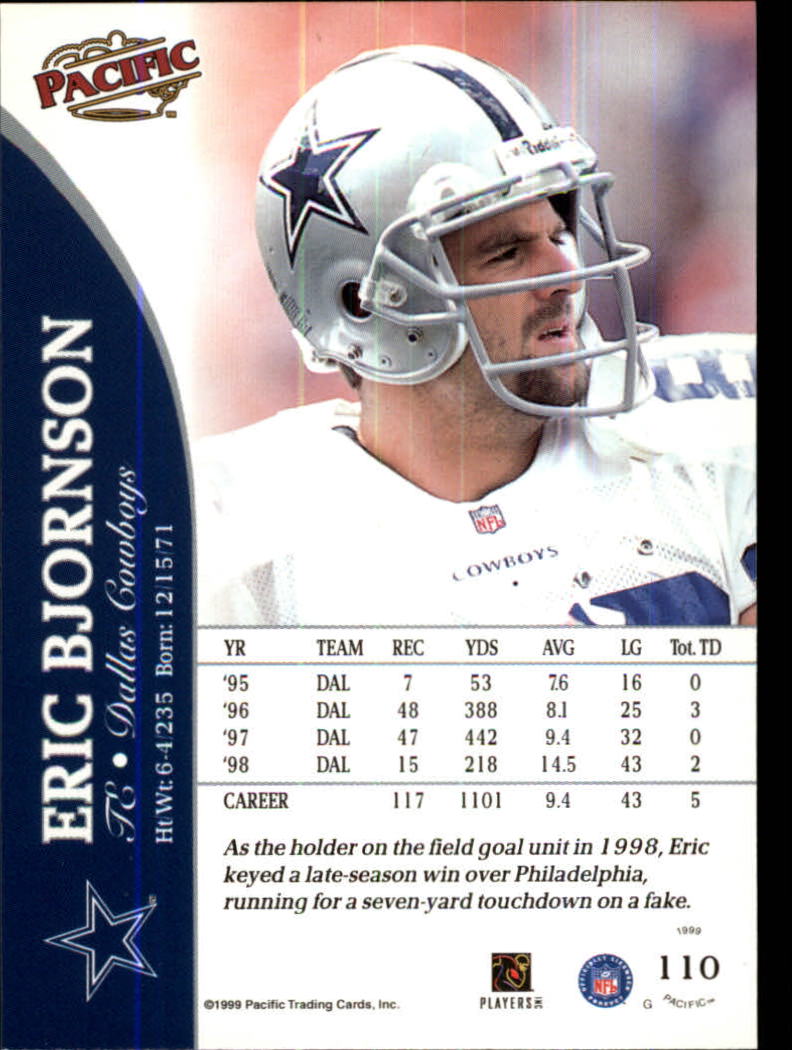 1999 Pacific Football Card Pick