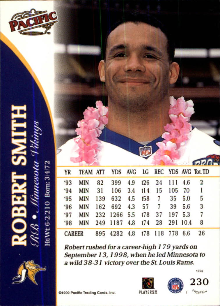 1999 Pacific Football Card Pick