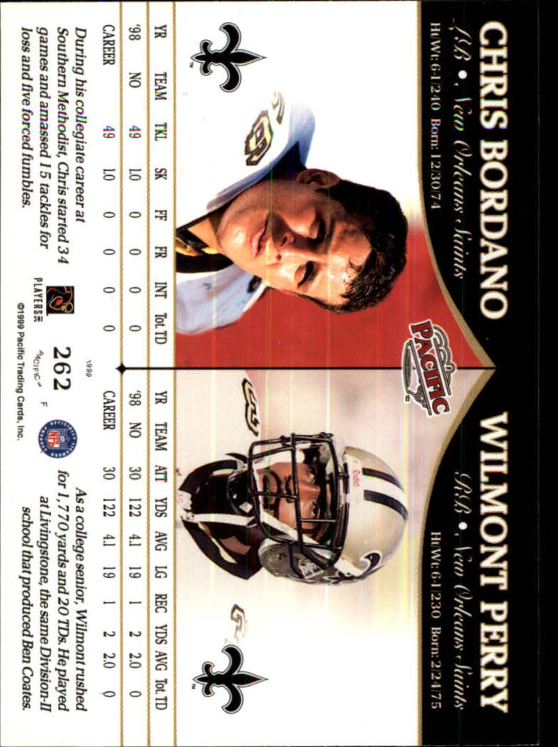 1999 Pacific Football Card Pick