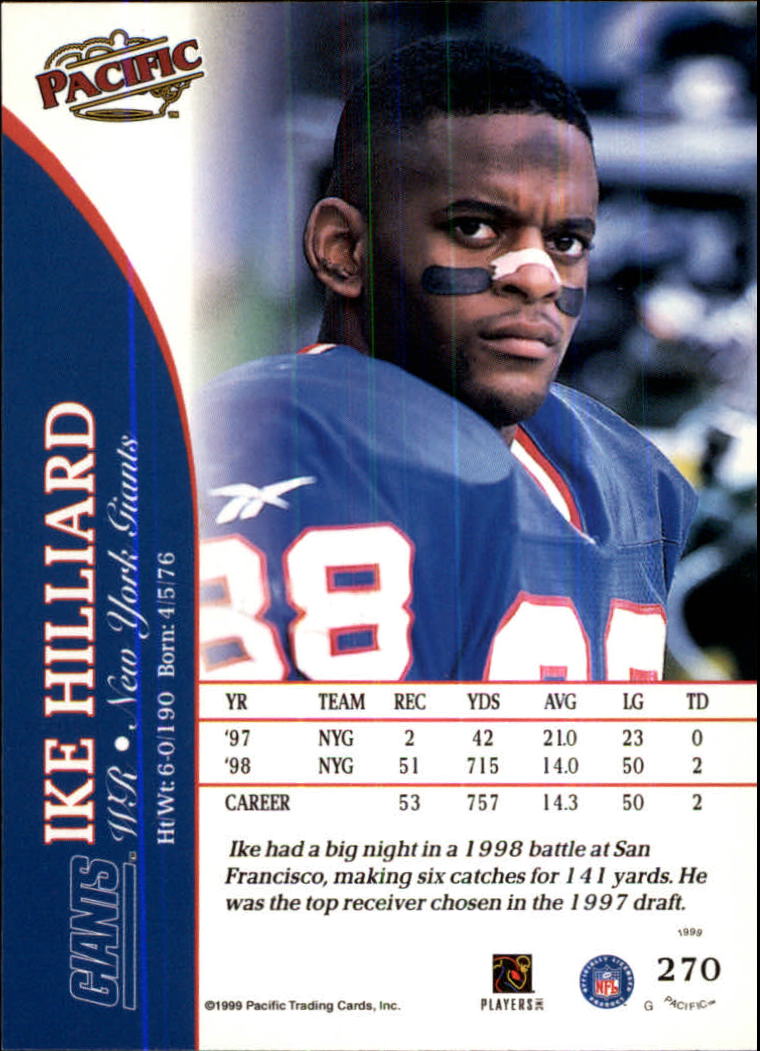 1999 Pacific Football Card Pick