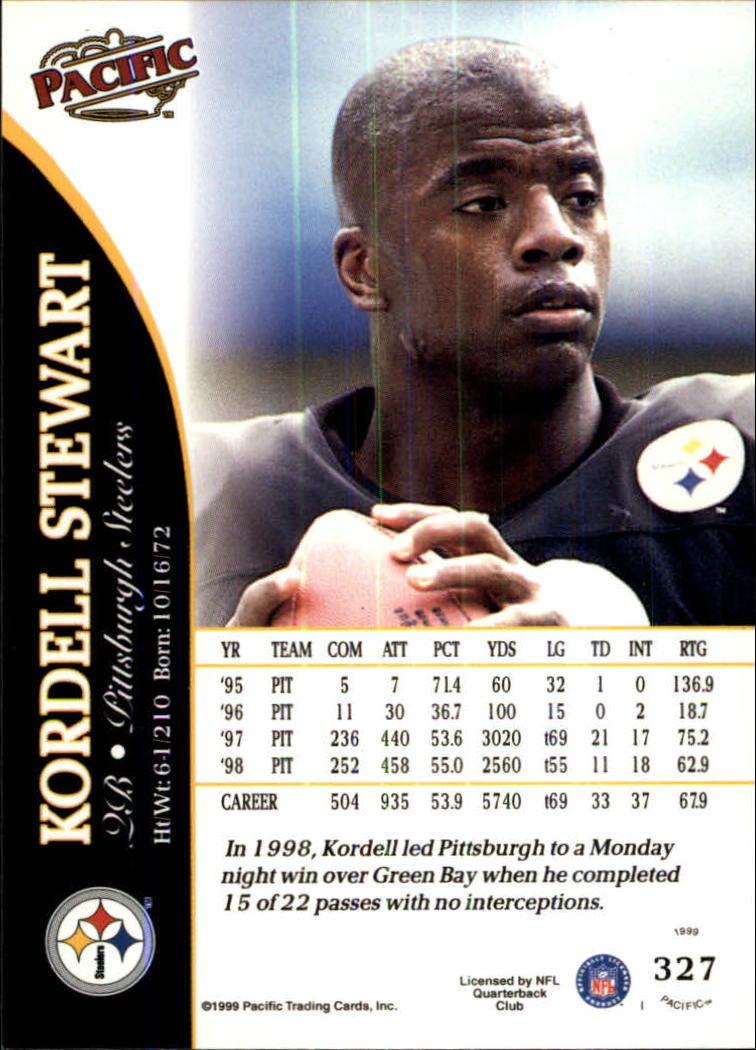 1999 Pacific Football Card Pick