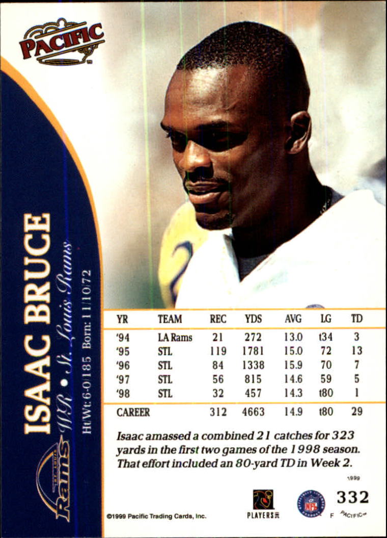 1999 Pacific Football Card Pick