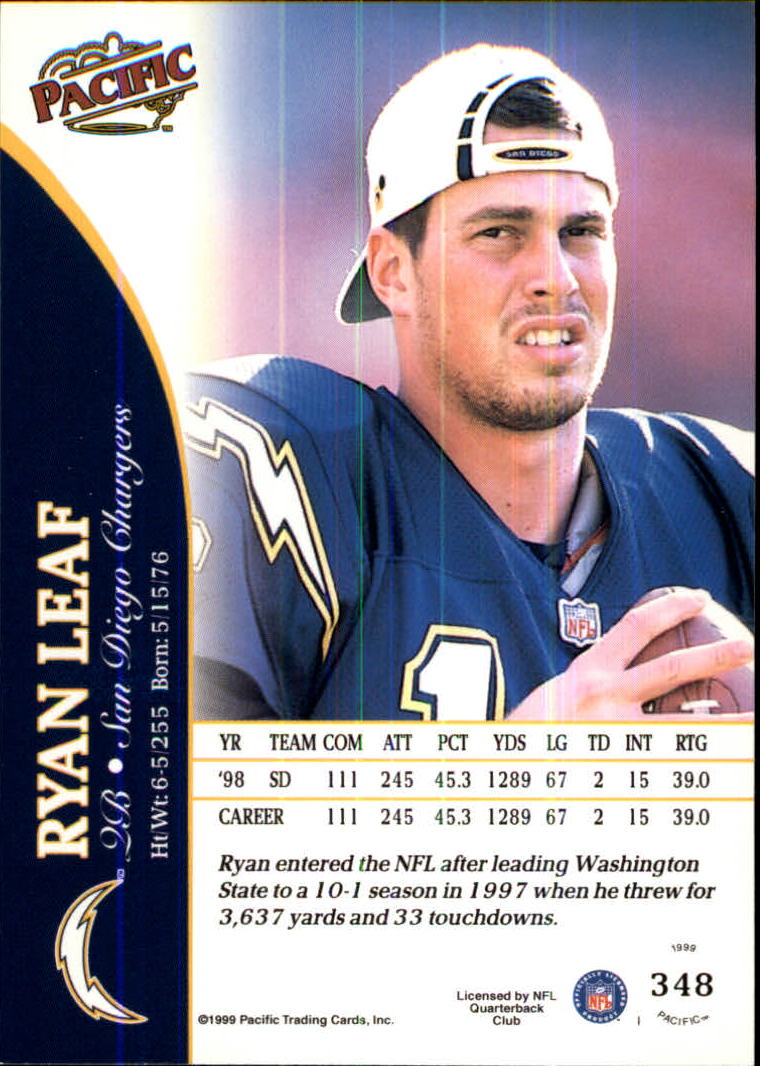 1999 Pacific Football Card Pick