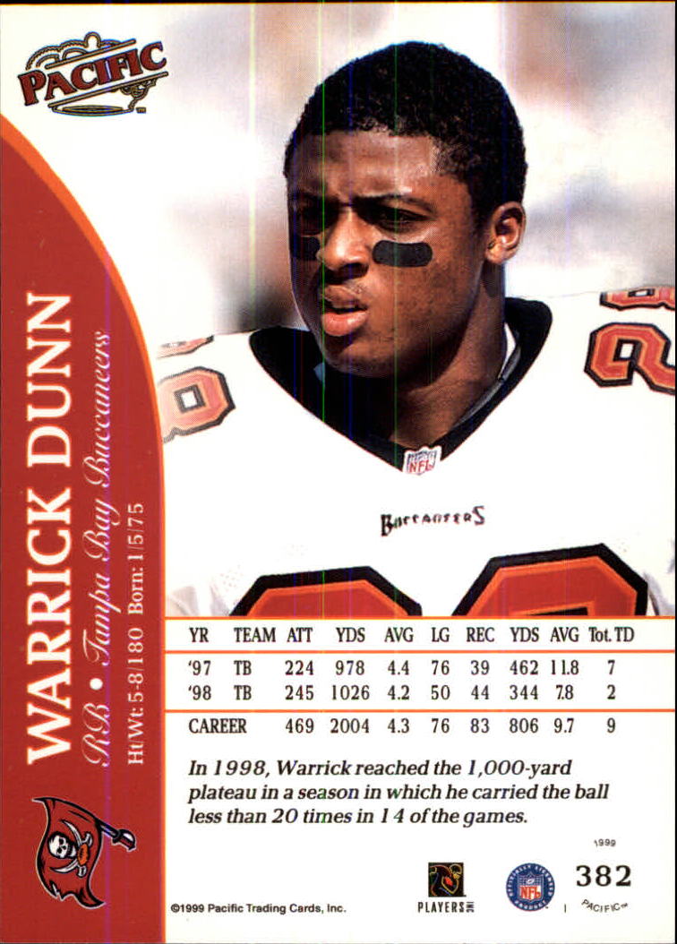 1999 Pacific Football Card Pick