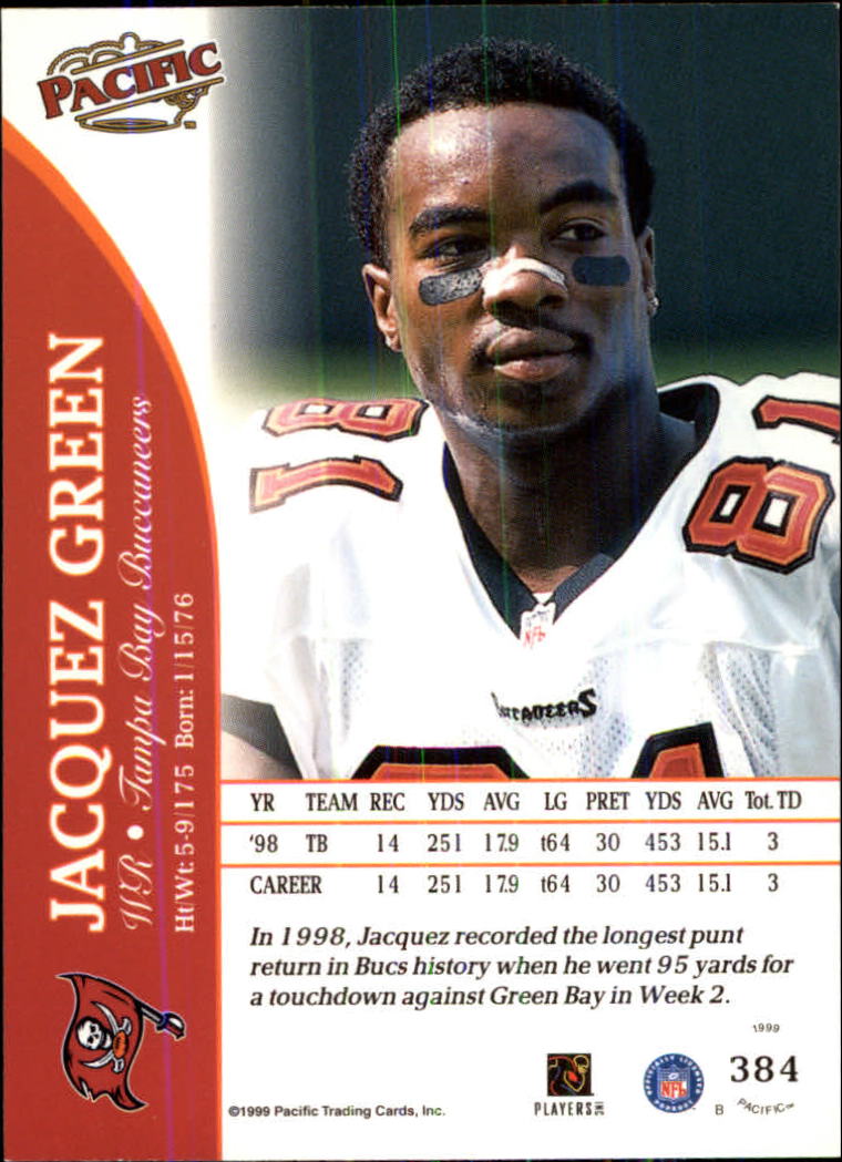 1999 Pacific Football Card Pick