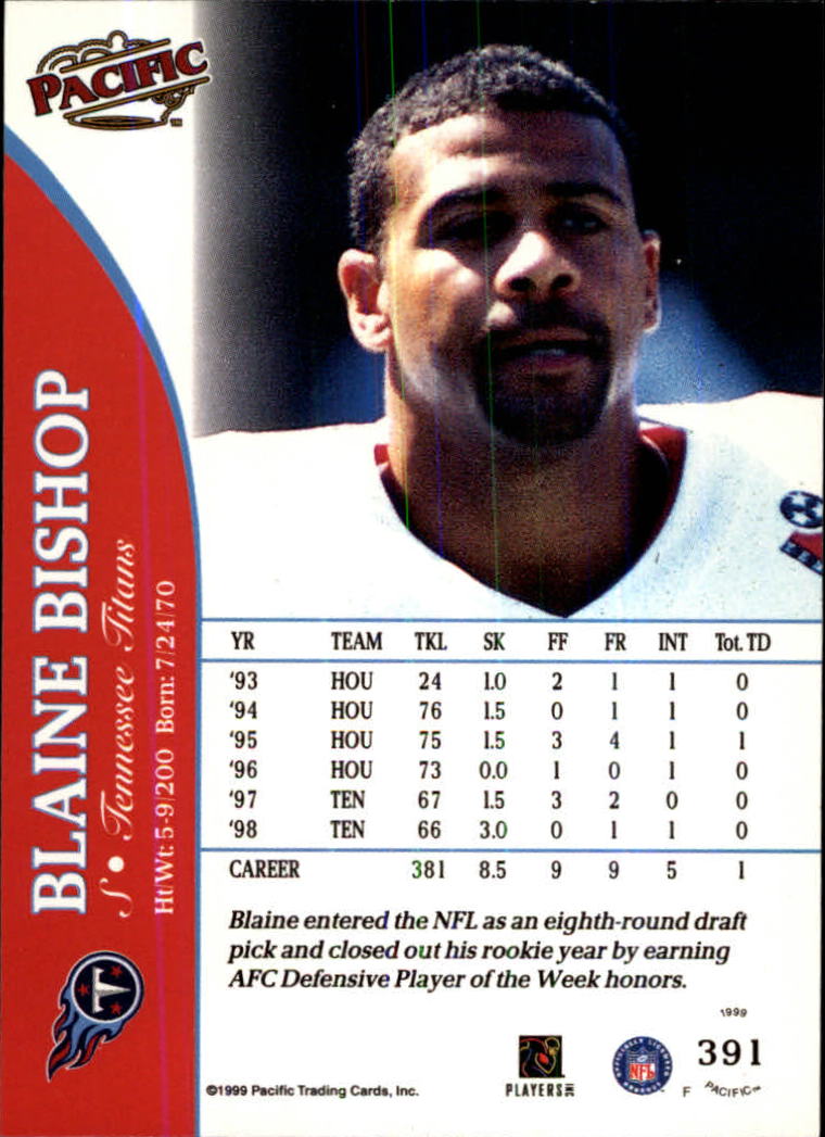 1999 Pacific Football Card Pick