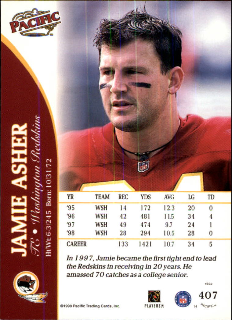 1999 Pacific Football Card Pick