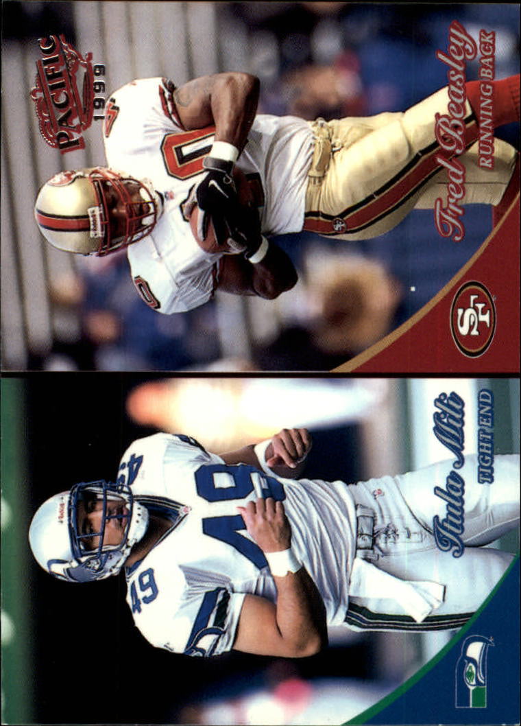 1999 Pacific Football Card Pick