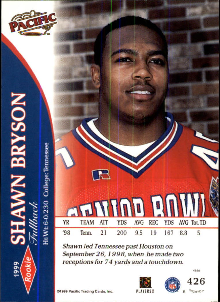 1999 Pacific Football Card Pick