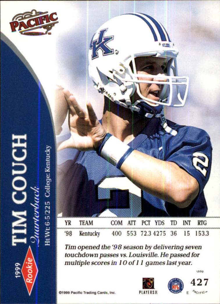 1999 Pacific Football Card Pick