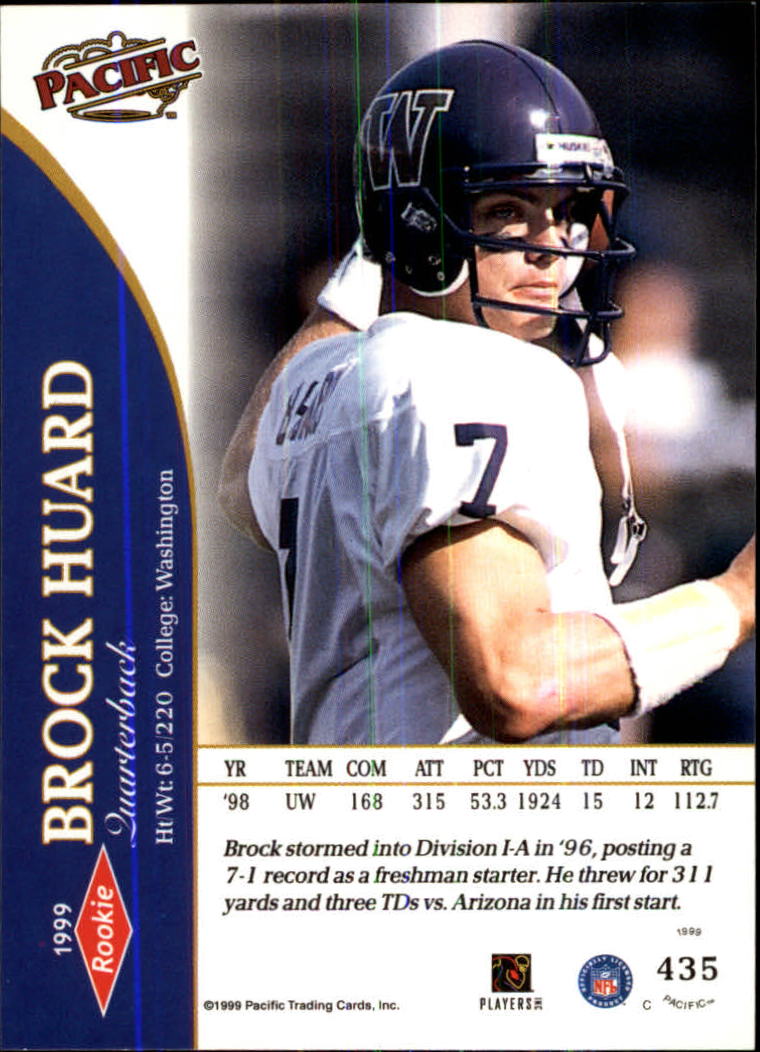 1999 Pacific Football Card Pick