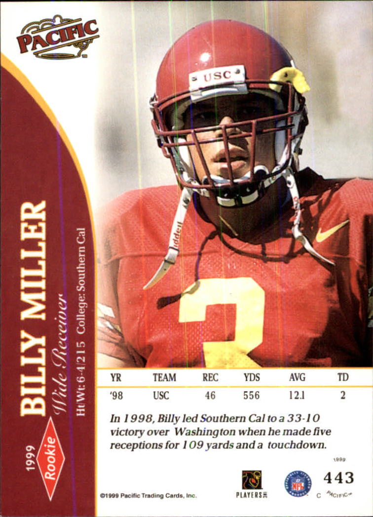 1999 Pacific Football Card Pick