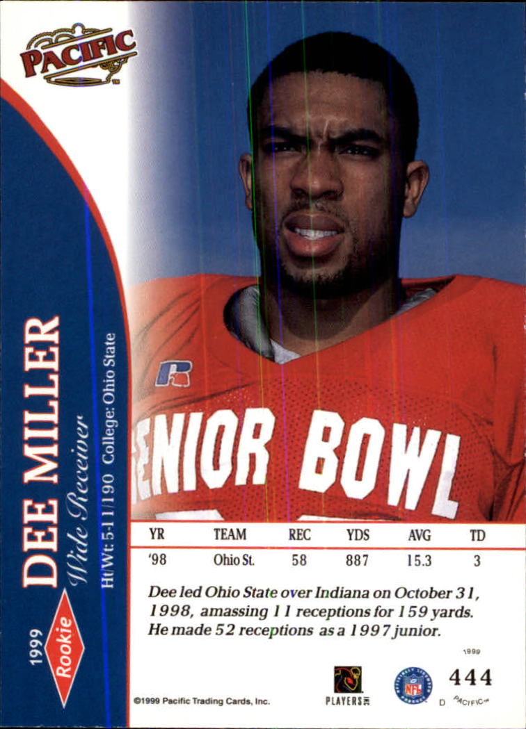 1999 Pacific Football Card Pick