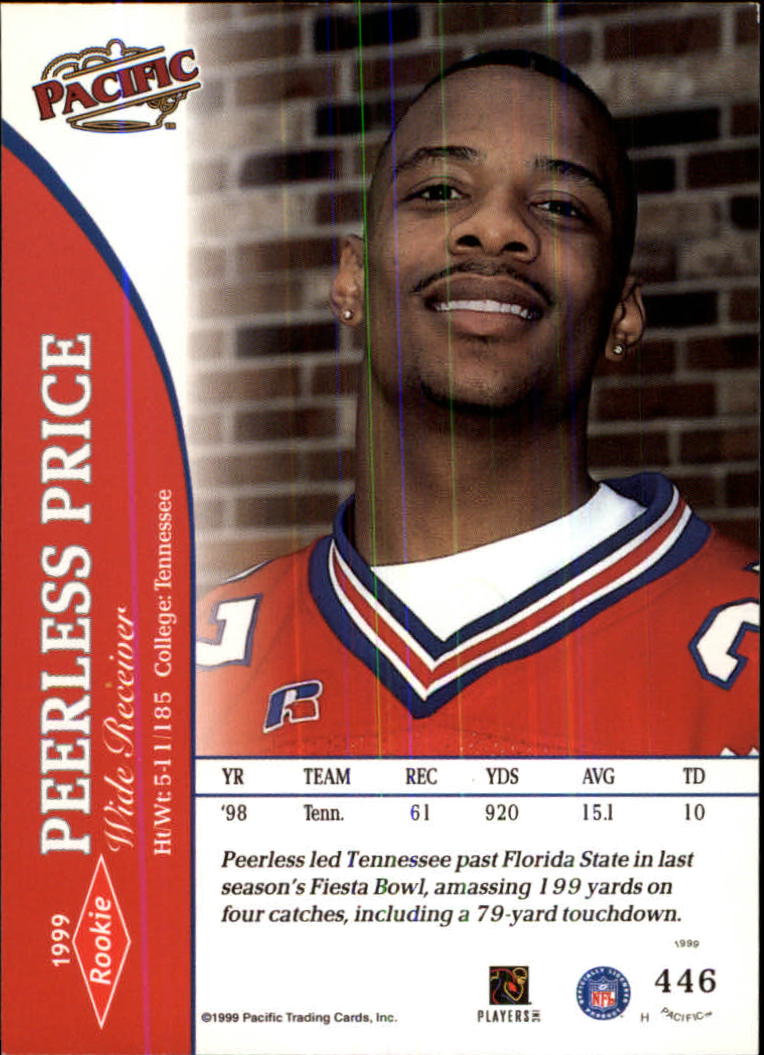 1999 Pacific Football Card Pick