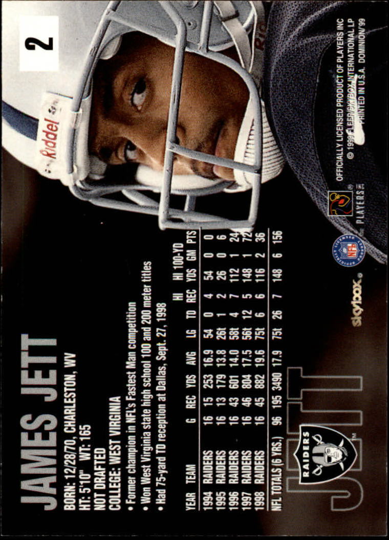 1999 SkyBox Dominion Football Card Pick