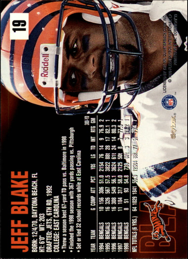 1999 SkyBox Dominion Football Card Pick