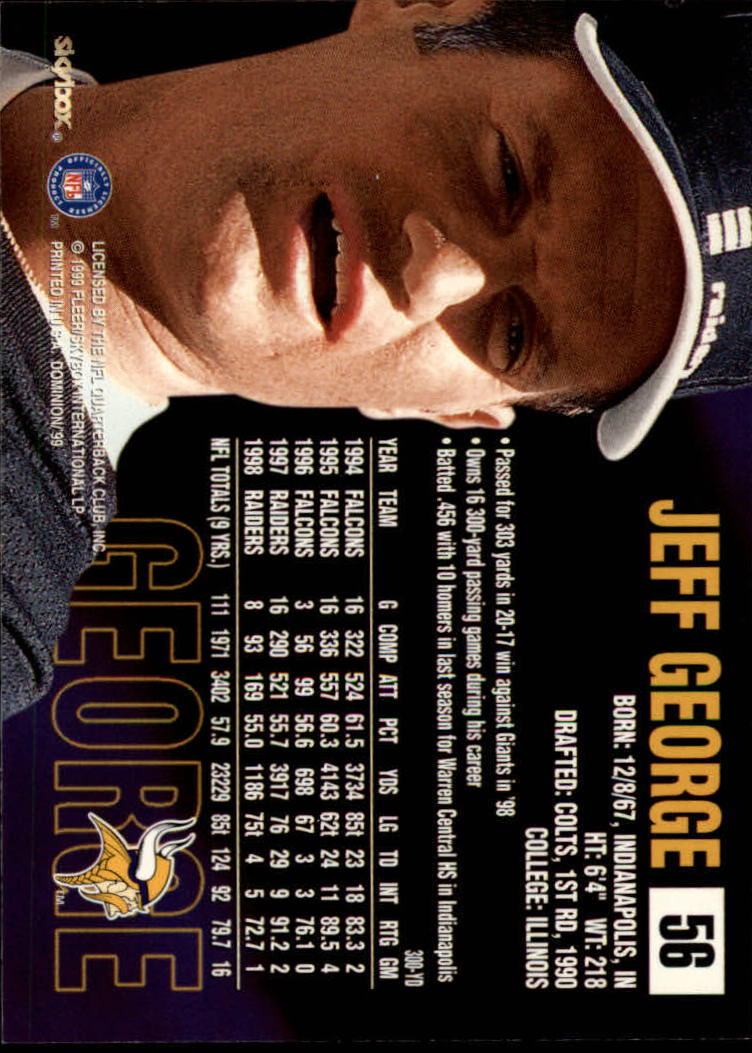 1999 SkyBox Dominion Football Card Pick