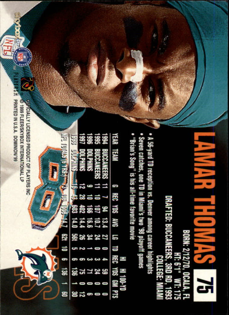 1999 SkyBox Dominion Football Card Pick