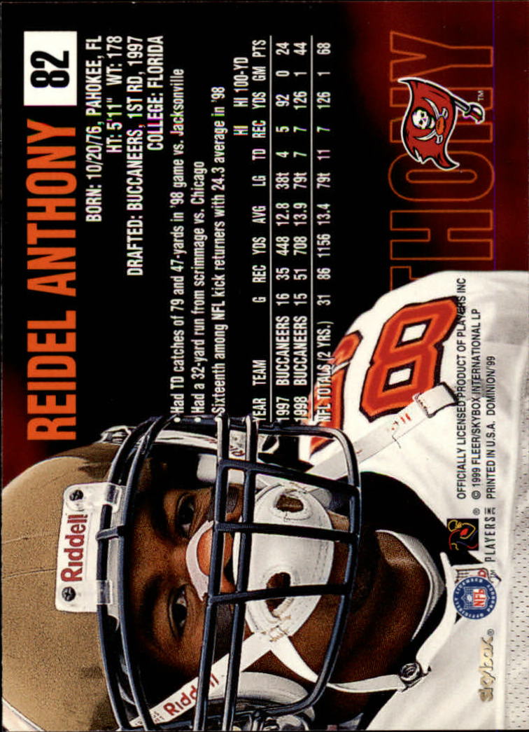 1999 SkyBox Dominion Football Card Pick