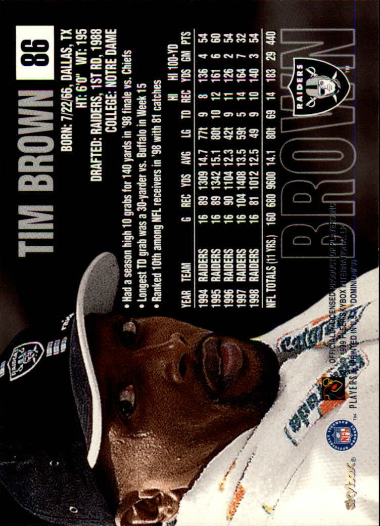 1999 SkyBox Dominion Football Card Pick