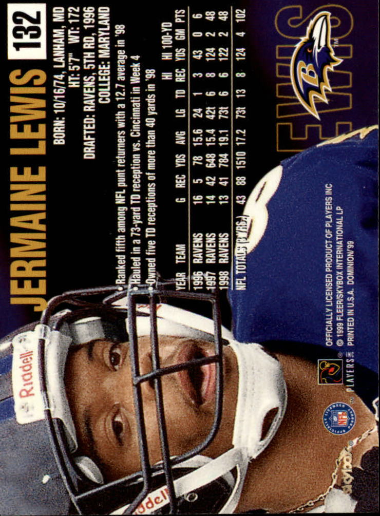 1999 SkyBox Dominion Football Card Pick