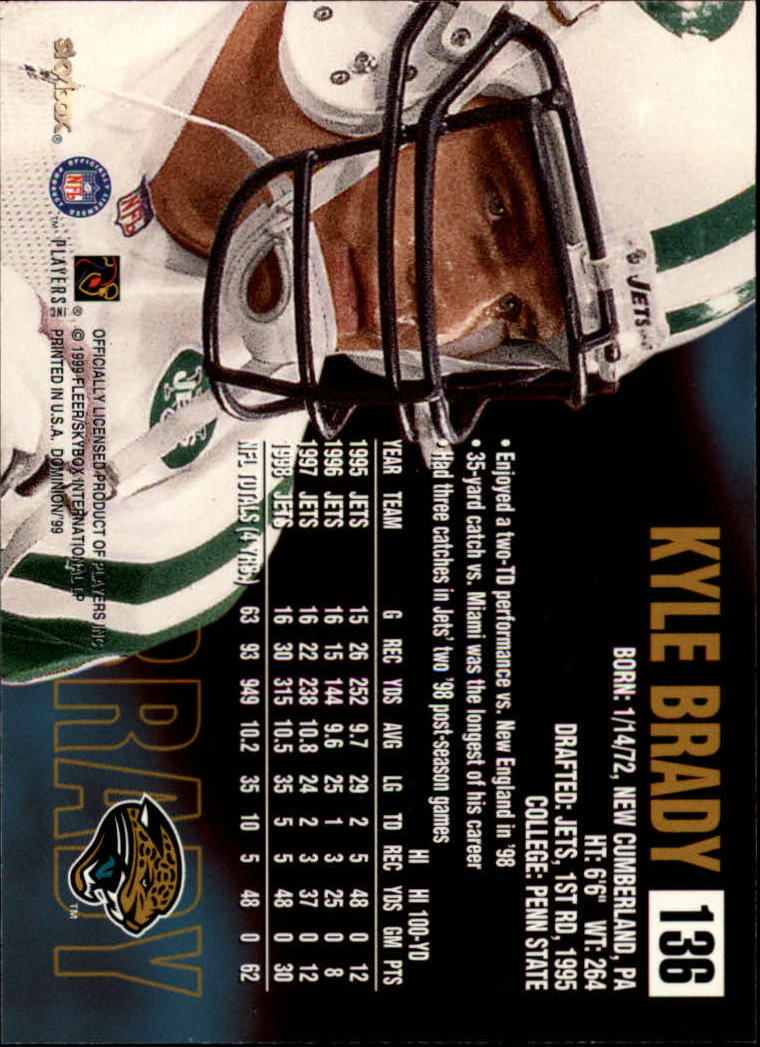 1999 SkyBox Dominion Football Card Pick