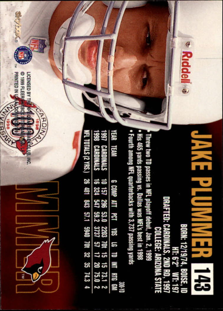 1999 SkyBox Dominion Football Card Pick