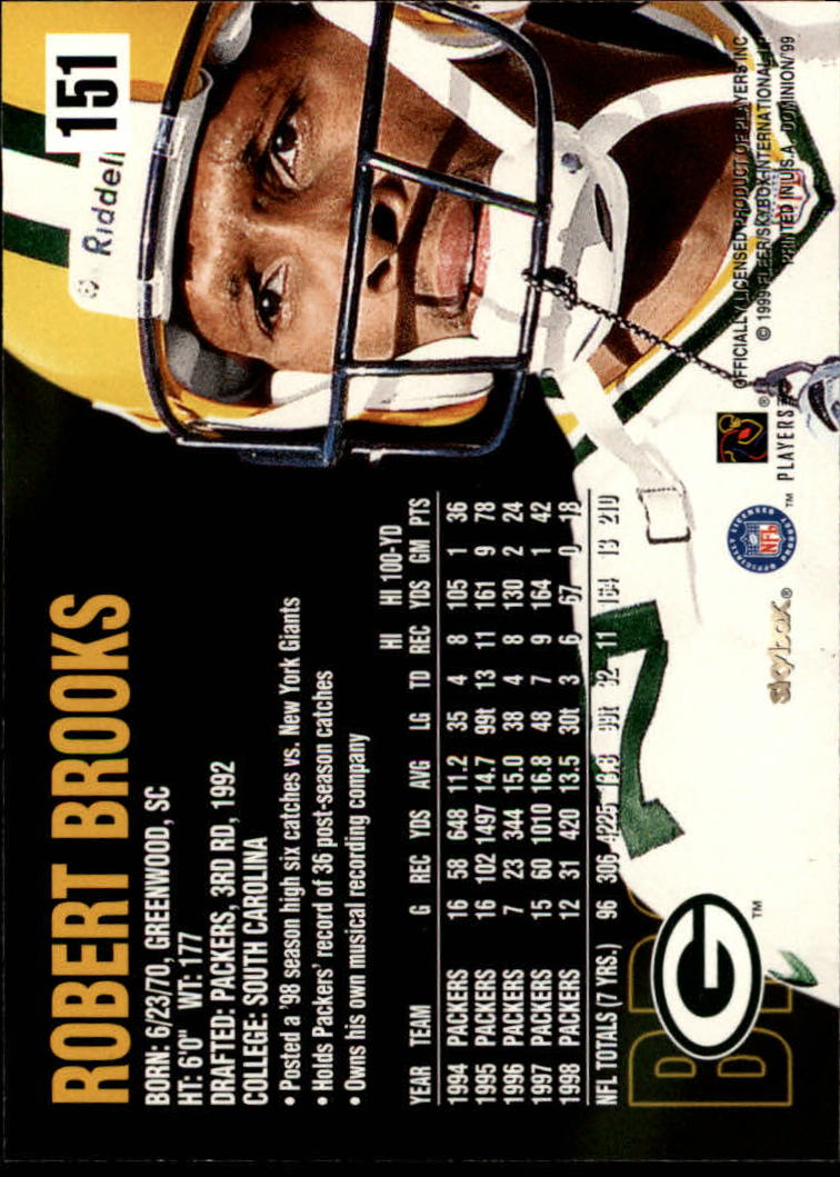 1999 SkyBox Dominion Football Card Pick