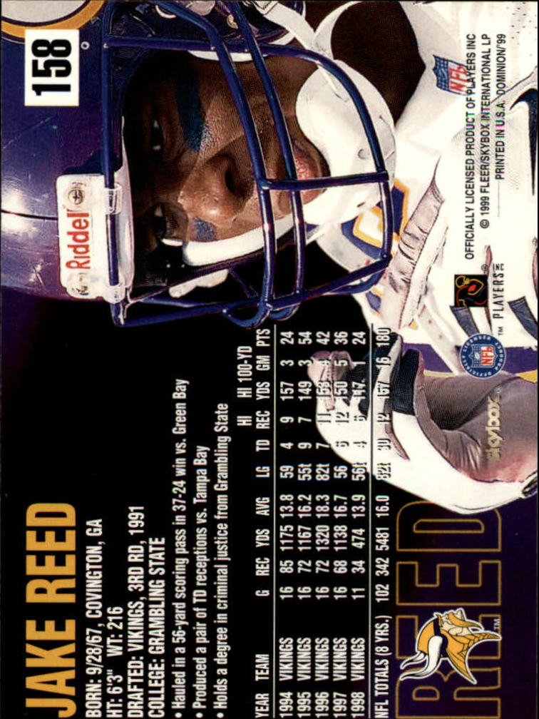 1999 SkyBox Dominion Football Card Pick