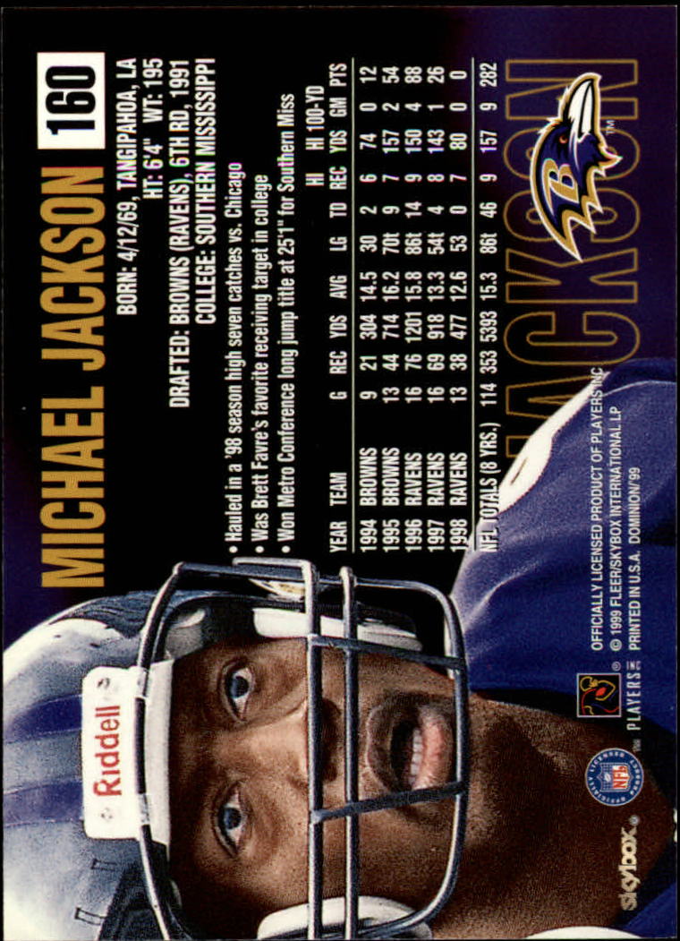 1999 SkyBox Dominion Football Card Pick