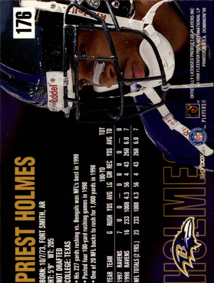 1999 SkyBox Dominion Football Card Pick