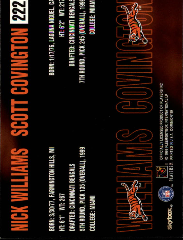 1999 SkyBox Dominion Football Card Pick