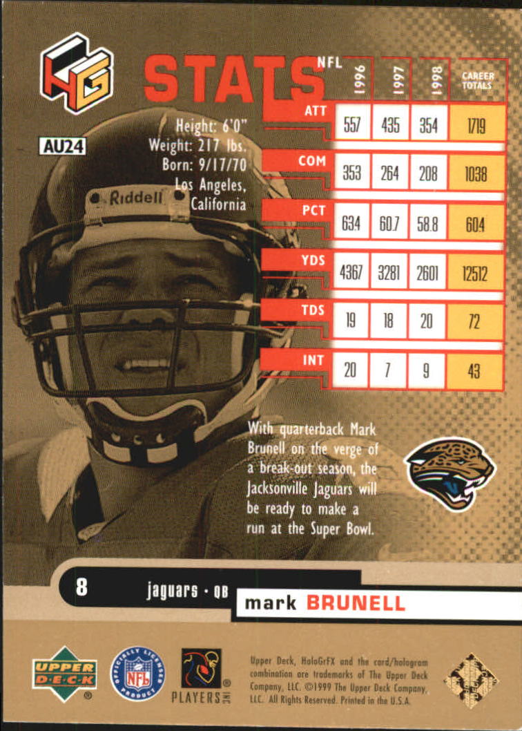 1999 Upper Deck HoloGrFX - NFL GameDay 2000 Football - Gallery