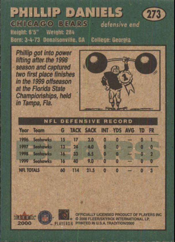 2000 Fleer Tradition Football Card Pick 251-400 - Picture 45 of 277