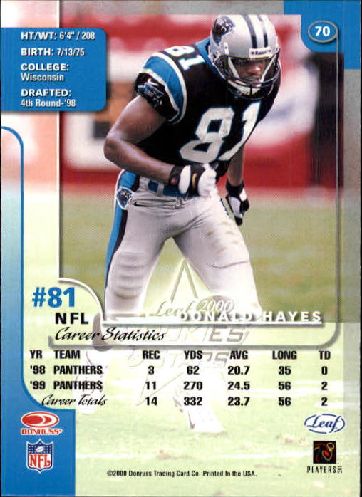 2000 Leaf Rookies and Stars Football Card Pick | eBay