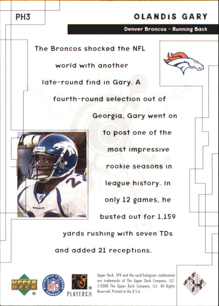2000 SPx Football Powerhouse Insert Singles - You Choose - Picture 7 of 21
