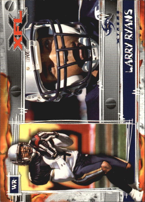 Brandon Sanders 2001 Topps XFL Football Card #62 - Las Vegas