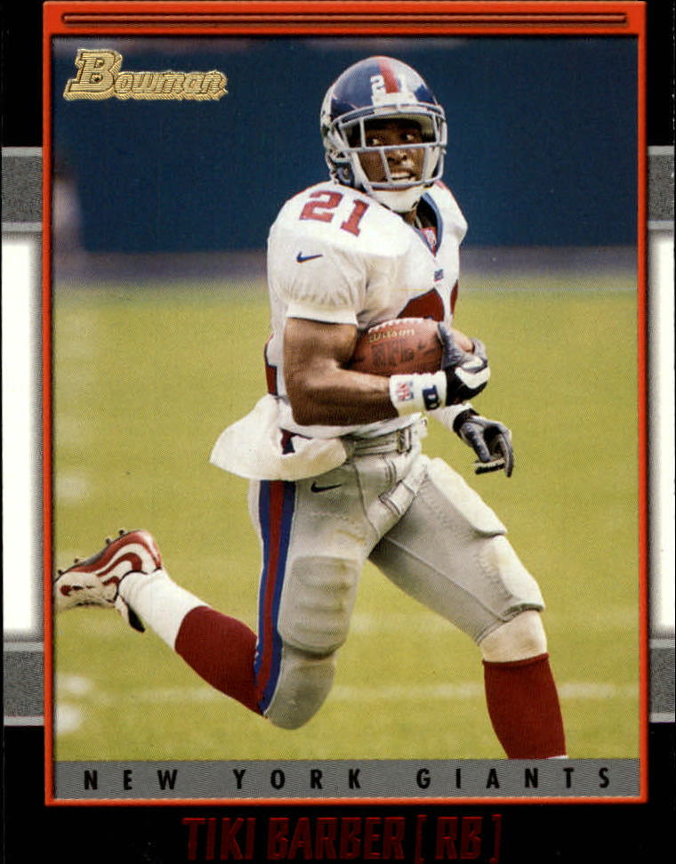 2001 Bowman Football Card Pick