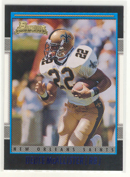 2001 Bowman Football Card Pick