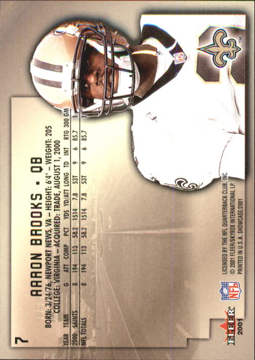 2001 Fleer Showcase Football Card Pick - Picture 13 of 225