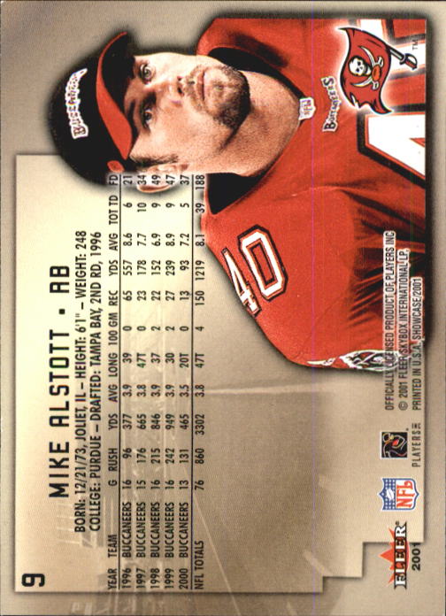 2001 Fleer Showcase Football Card Pick - Picture 17 of 225