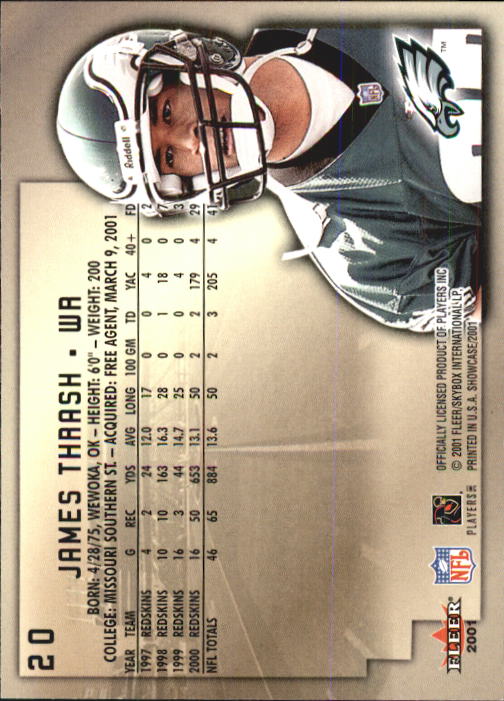 2001 Fleer Showcase Football Card Pick - Picture 37 of 225