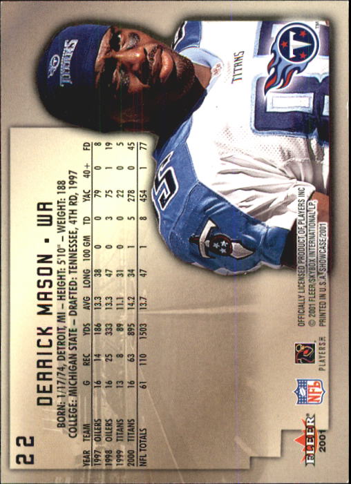 2001 Fleer Showcase Football Card Pick - Picture 41 of 225